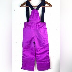 TNL Mode S 6 Girls Ski Bib Snow Purple Overalls Winter